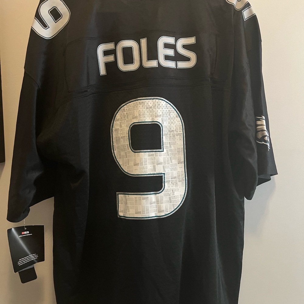 Rare Black Philadelphia Eagles Super Bowl 52 LII PRO LINE NICK FOLES XL